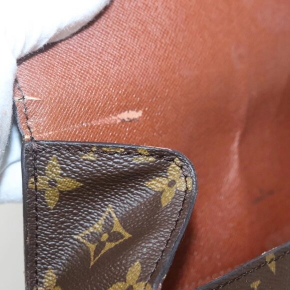 LOUIS VUITTON Monogram Monogram Saint Cloud GM Shoulder Bag M51242 Auth 138379 - Picture 10 of 16